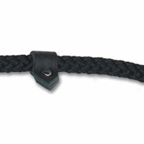 Ancol Nylon Rope Slip Lead Black 1.2mx10mm