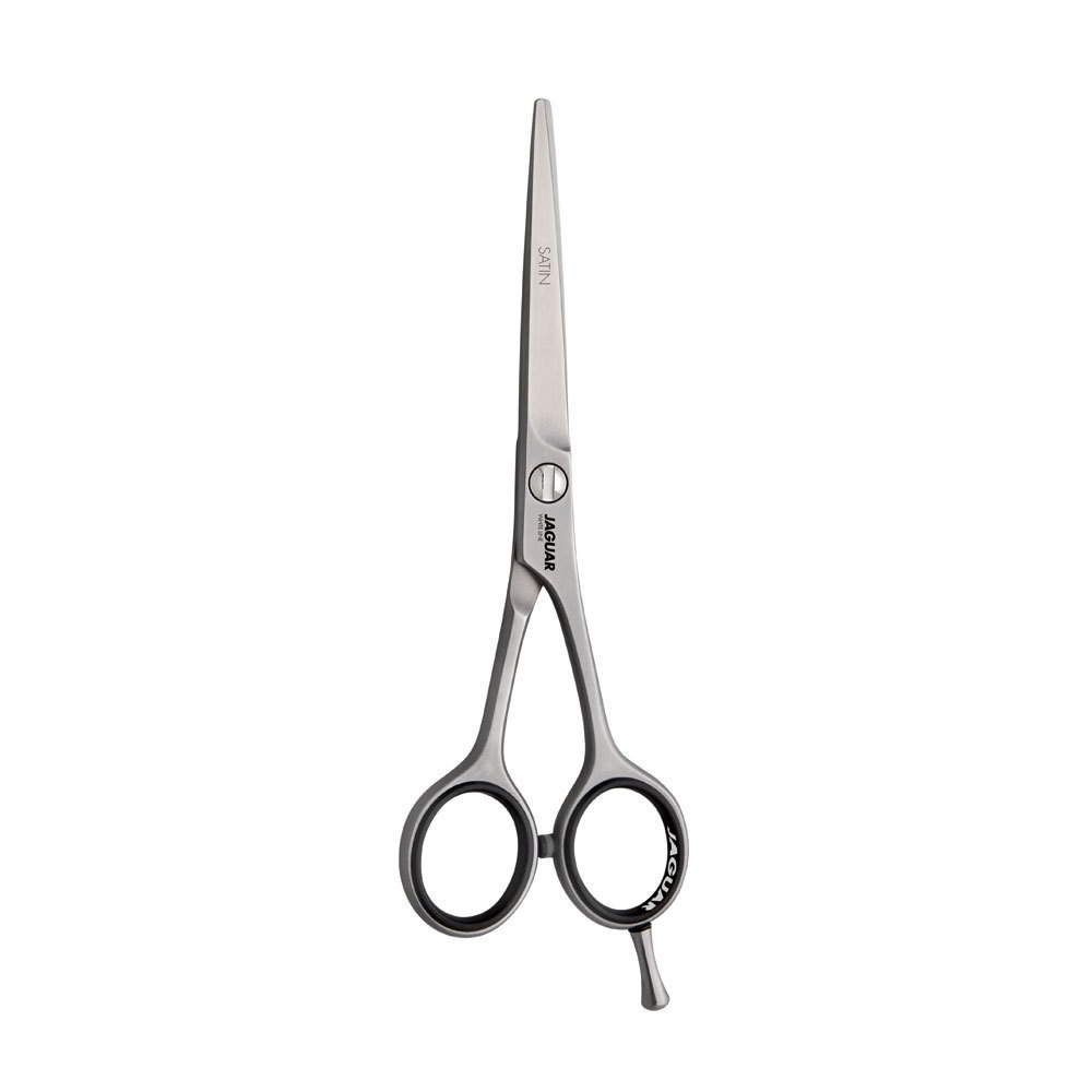 Jaguar White Line Satin Classic Hairdressing Scissors, 6.5-Inch Length, Silver, 0.031 kg 4030363100181, White,nickel,silver