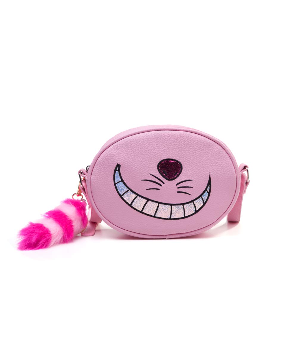 Disney - Alice In Wonderland Cheshire Cat Shoulder Bag, Pink, 23 cm