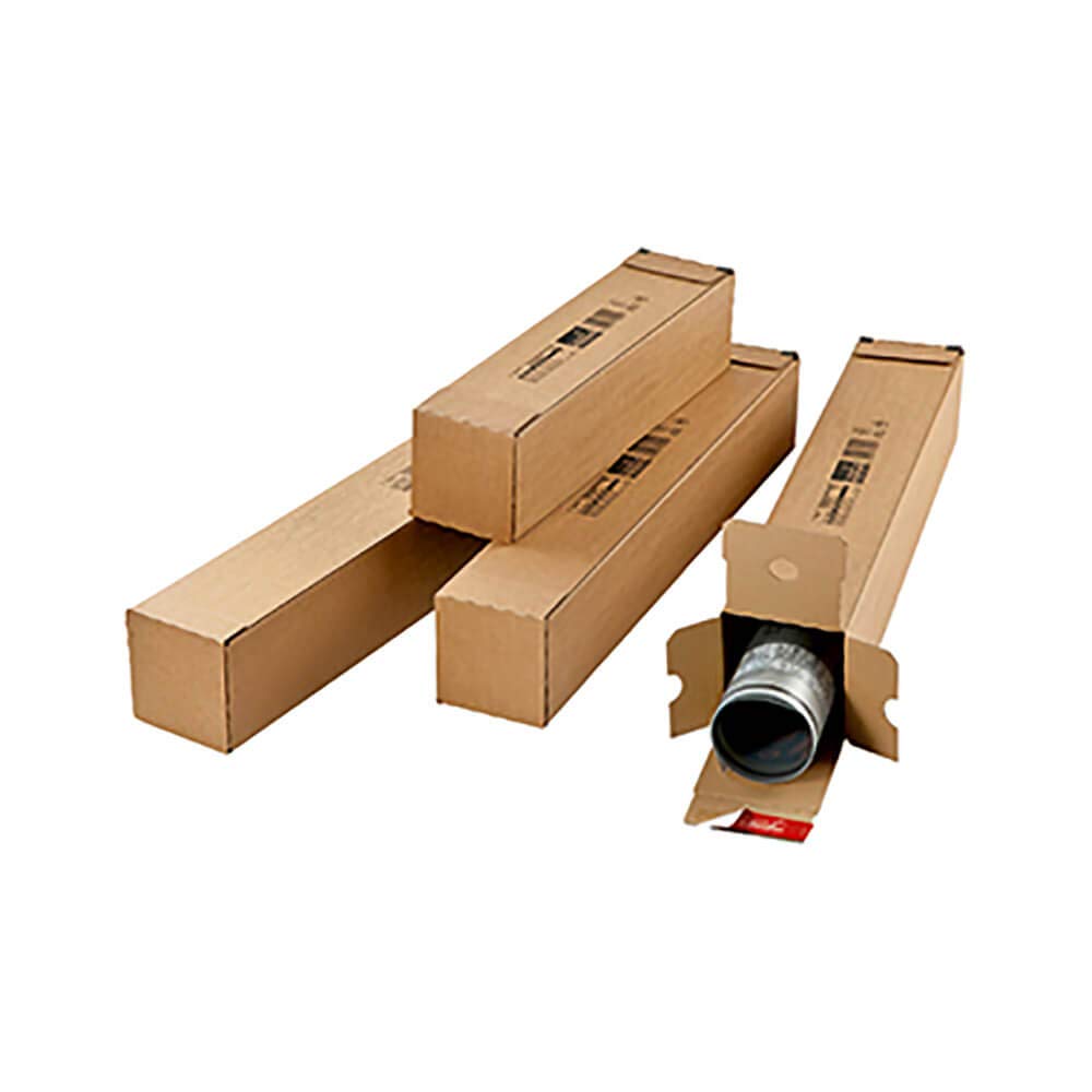 Colompac 225781 - Tube Box for Shipment 10 Units 610 x 108 x 108 cm, Brown - Image 2