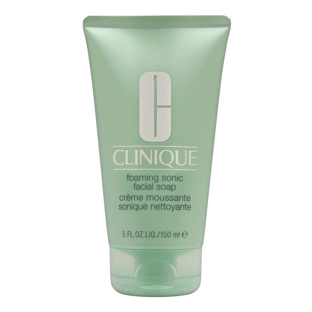 Clinique All About Clean Foaming Face Soap With Hyaluronic Acid + Glycerin for Very Dry To Dry Combination Skin Types 150 ml