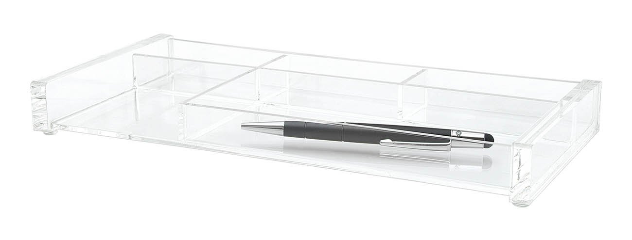 Wedo Cristallic Multipot - Office Stationery Container - Acrylic - Transparent, 1 Stück (1er Pack) - Image 2