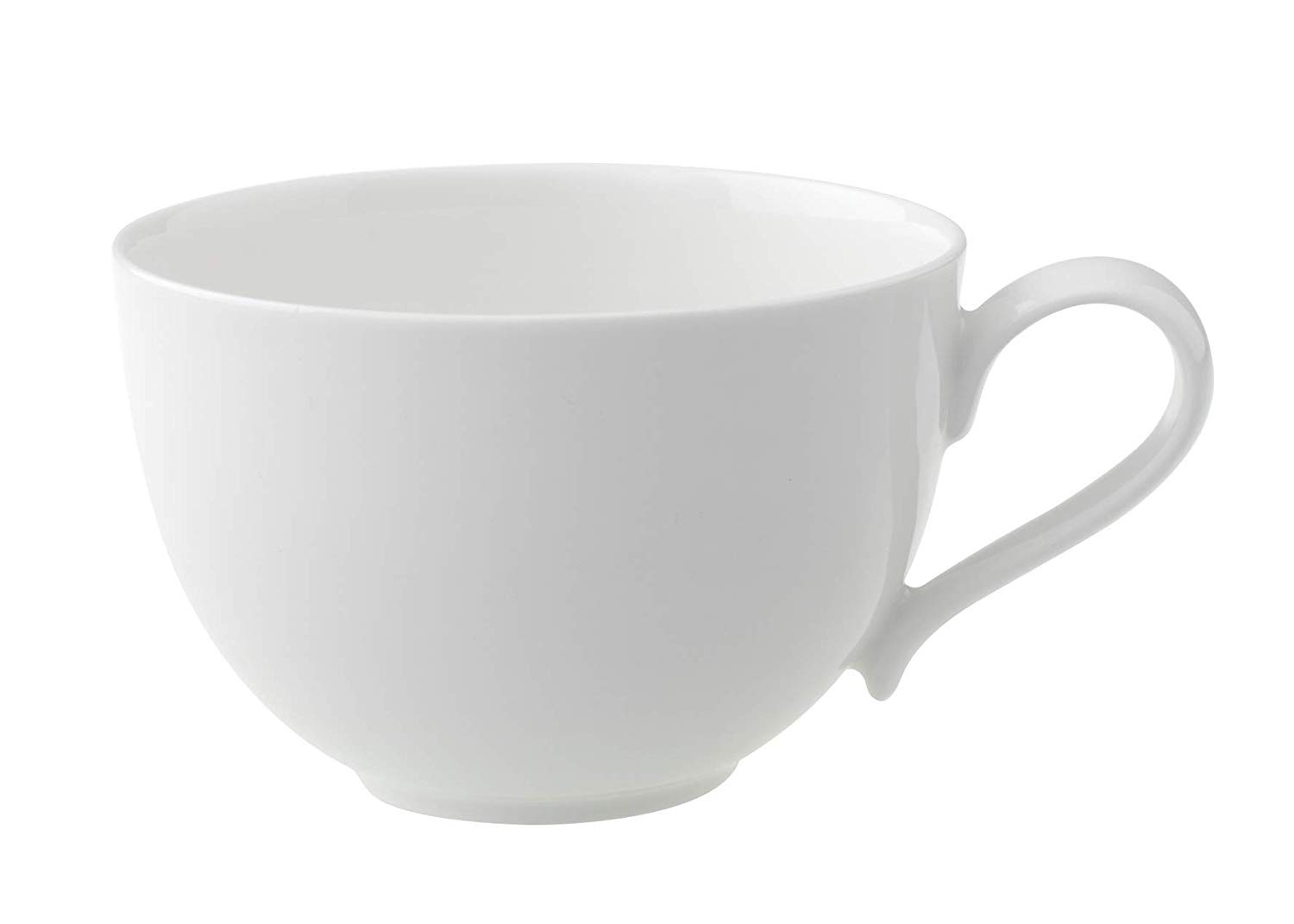 Villeroy & Boch, New Cottage Basic Coffee Cup, Simple Premium Porcelain Cup in White, Timeless and Clear Design