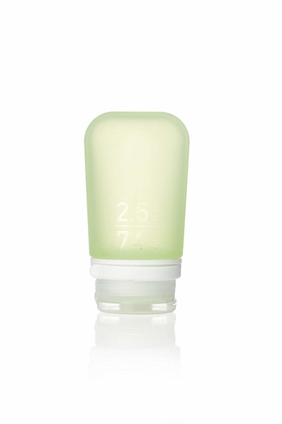 humangear GoToob+ Medium 74ml GoToob+ Travel Bottle with locking cap - Medium 74ml - Green, Medium