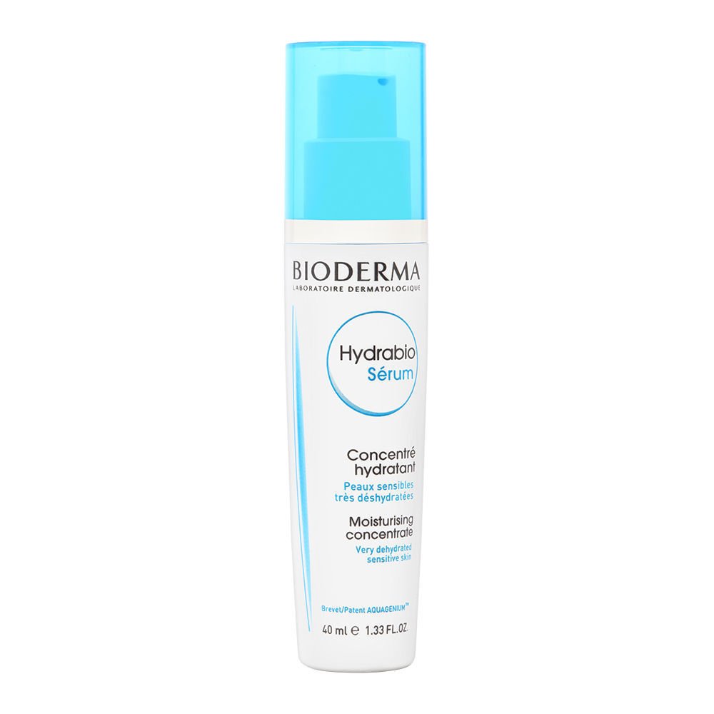 Bioderma Hydrabio Serum, Moisturising Serum for Dehydrated Skin Moisturiser Concentrate Protects