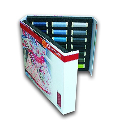 Gütermann Gutermann Sew-All Thread Note Book, 100 Percent Polyester, , 42 x 100 m - Multi-Colour, 100m