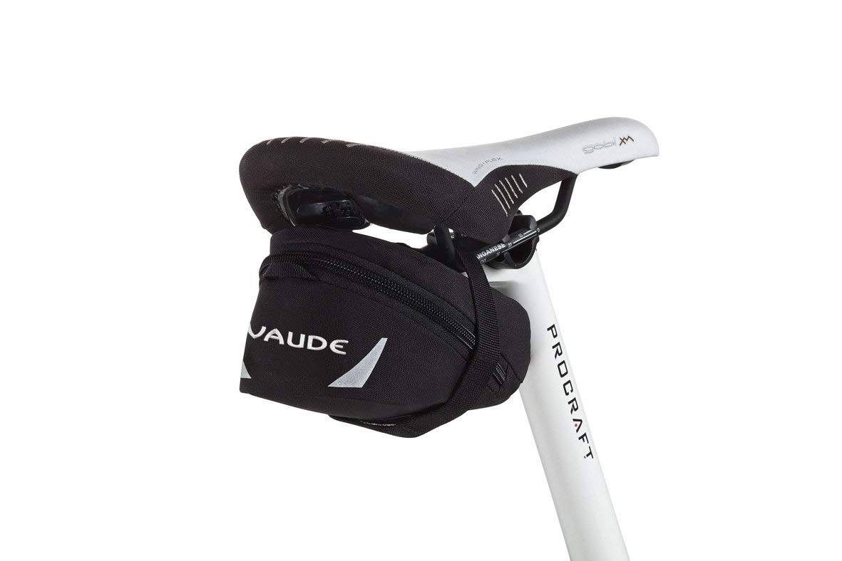 Vaude Tube Bag Saddlebag - Black, Medium