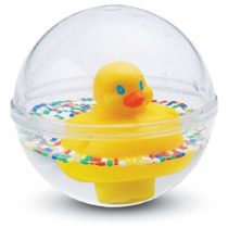 Fisher-Price 75676 Watermates Duck Ball, New-Born, Baby and Toddler Yellow Bath Toys