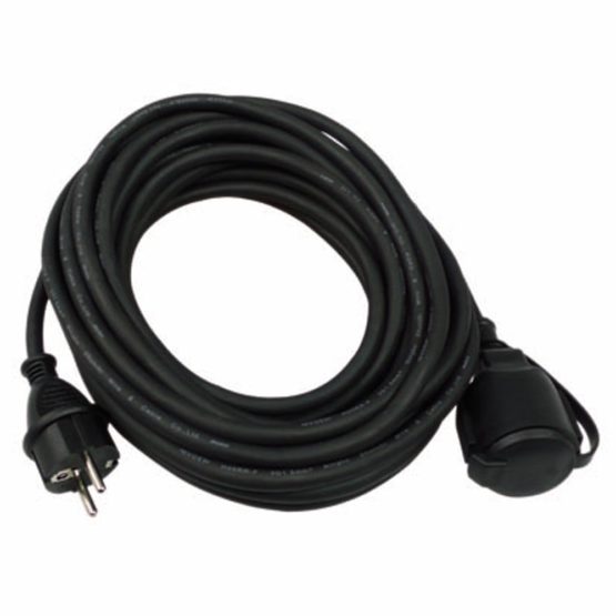 REV 65109 Extension Lead, black, 65109 3500 wattsW, 230 voltsV