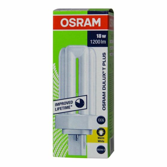 Osram Dulux T/E GX24Q-3 26w Watt Warm White (3000k) Compact Fluorescent Light Plus Lamp, G24d, 26 W - Image 4