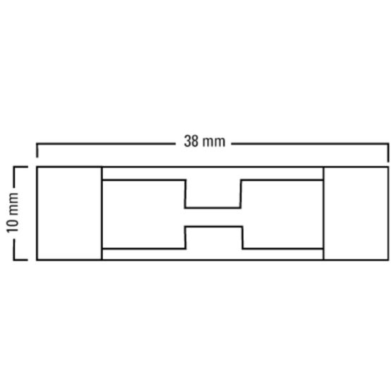 Hama 42619 | Glass Fuses | set of 2, 7.09 in*41.73 in*37.4 in - Image 2