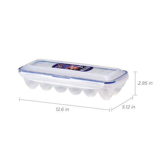 Lock & Lock HPL954 Multi-Use Storage and Transportation Box for 12 Eggs - Image 2