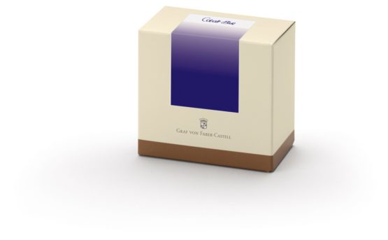 Graf von Faber-Castell Ink Bottle, Cobalt Blue, 75ml 141001 - Image 2