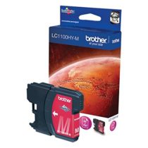 Brother LC-1100HYM Inkjet Cartridge, Magenta, Single Pack, High Yield, Includes 1 x Inkjet Cartridge, Brother Genuine Supplies