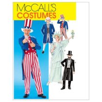 McCall's Patterns M6143 Size 8-10 Adults'/ Boys'/ Girls' Costumes, Pack of 1, White