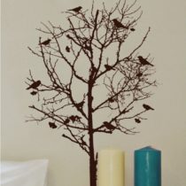 Die Cuts With View Birds in Tree Wall Art,
