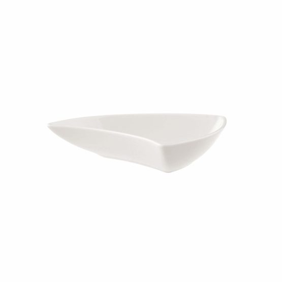 Villeroy & Boch 10 2525 3891 New Wave Move Curved Bowl, Premium Porcelain, White - Image 2