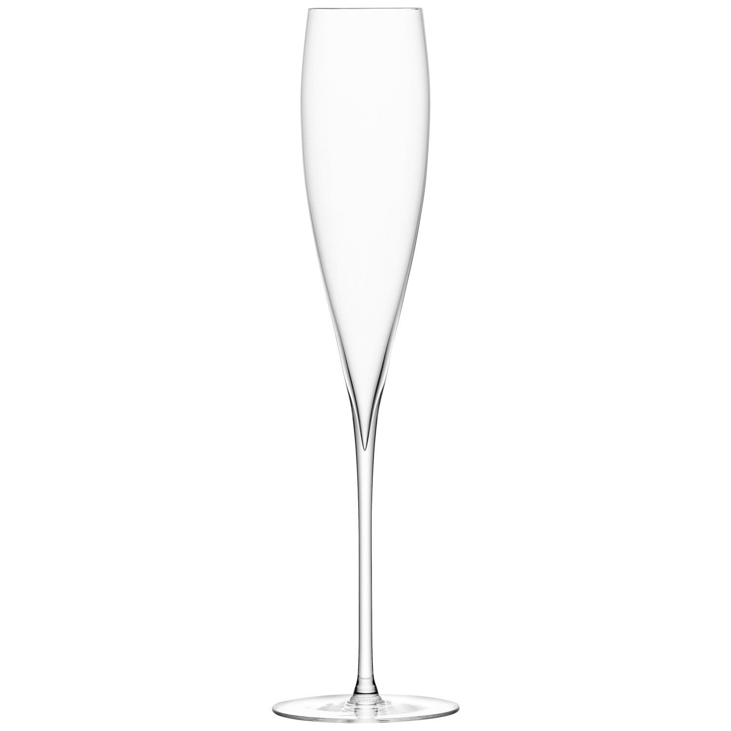 LSA International Savoy Champagne Flute 200ml Clear Set of 2 Mouthblown & Handmade Glass SA05
