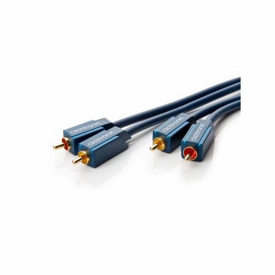 Clicktronic 70376 Casual Stereo Audio Cable, 0.5m Length
