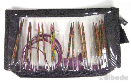 KnitPro Symfonie Wood Interchangeable Needle Deluxe Set, KP20613, Assorted - Image 4