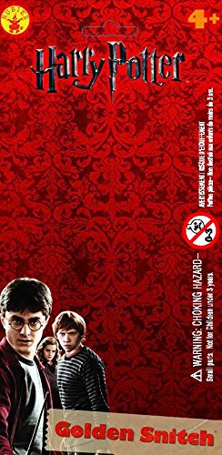 Rubies Official Harry Potter Golden Snitch Accessory for Kids - Quidditch Prop for Dress-Up & Wizarding Fun Halloween - Image 2