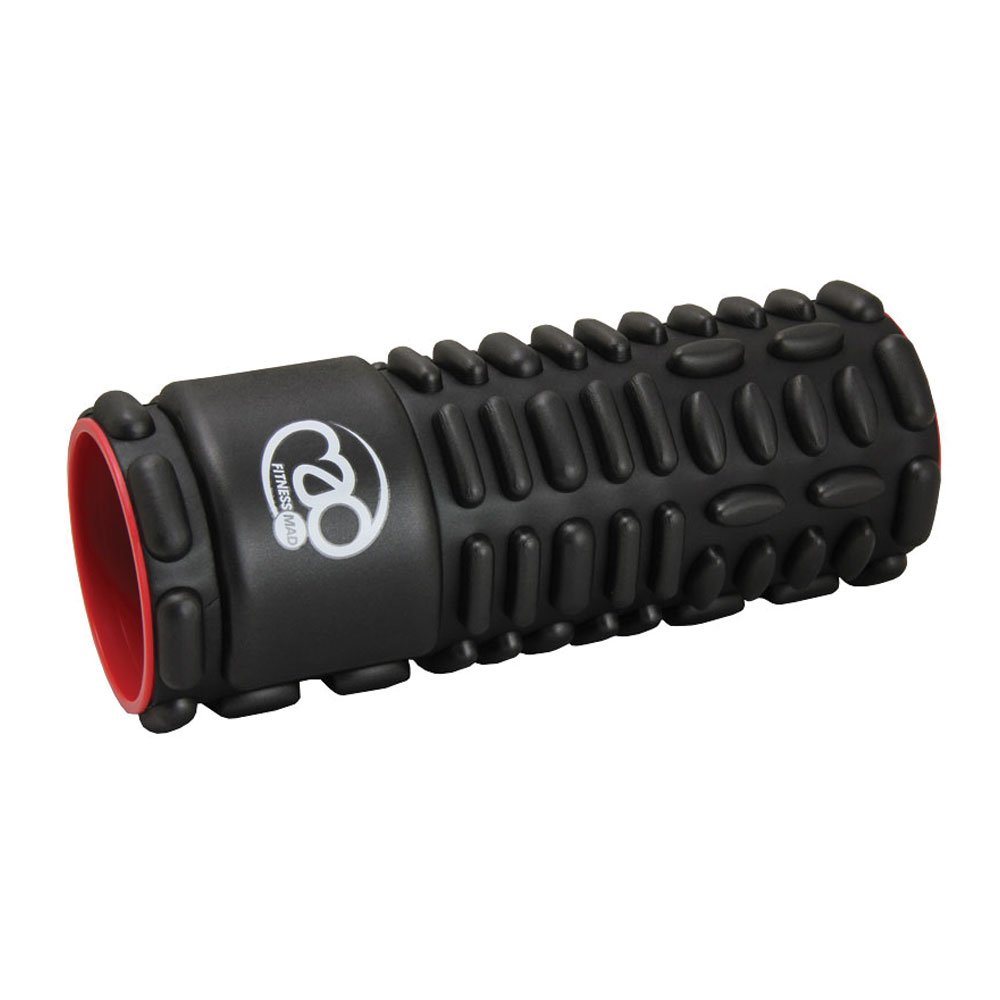 Fitness Mad Vari-Massage Foam Roller, Black / Red, 30cm - Image 3
