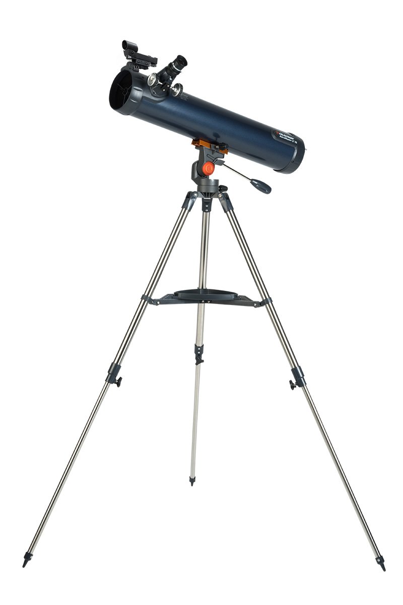 Celestron 31036 AstroMaster LT 76AZ Newtonian Reflector Telescope, Dark Blue, Black - Image 3