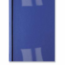 GBC LeatherGrain Thermal Binding Covers, 3 mm, 30 Sheet Capacity, A4, Royal Blue, Pack of 100, IB451010