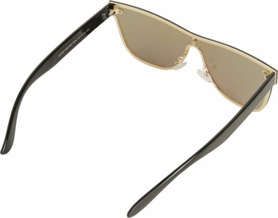 Urban Classics Unisex Adults’ 103 Chain Sunglasses, Black (Blk/Blue), One Size - Image 2