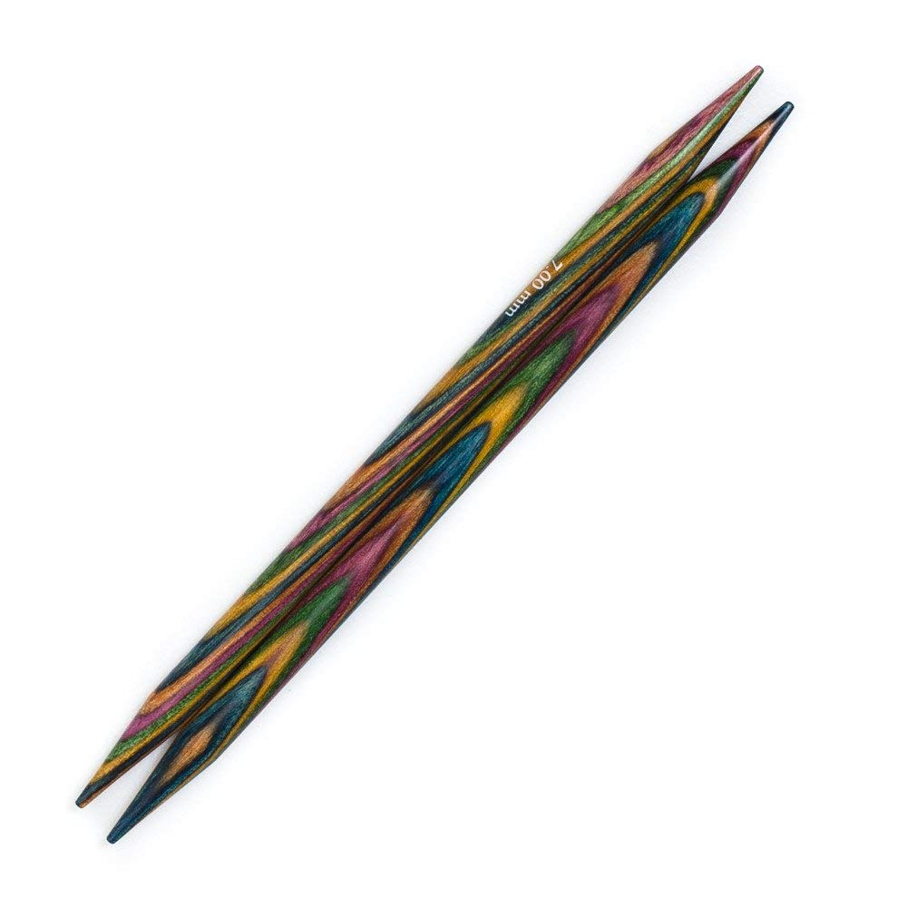 KnitPro Symfonie Double Pointed Needles 6" (15cm), Multicolour, 4.50mm - Image 2