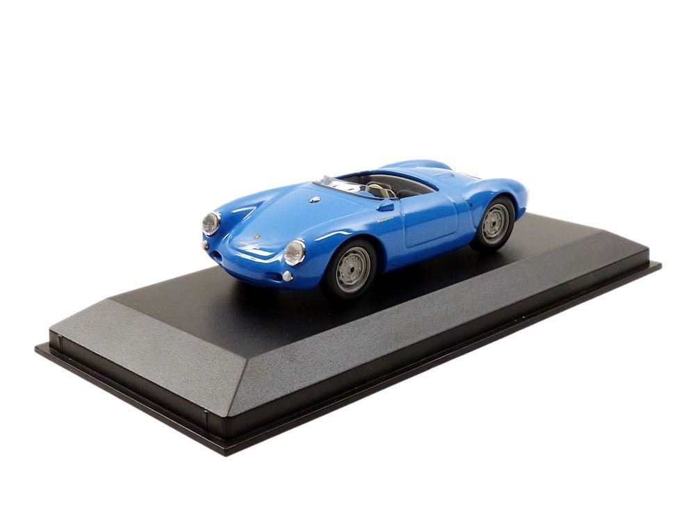 Minichamps 940066031 1:43 Scale Maxichamps 1955 Porsche 550 Spyder Model Toy, Blue
