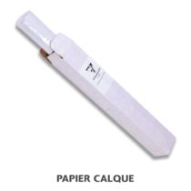 Clairefontaine 96515C Tracing Paper Roll, 40/45 g, 0.375 x 20 m, White