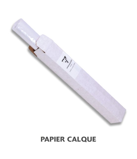 Clairefontaine 96515C Tracing Paper Roll, 40/45 g, 0.375 x 20 m, White