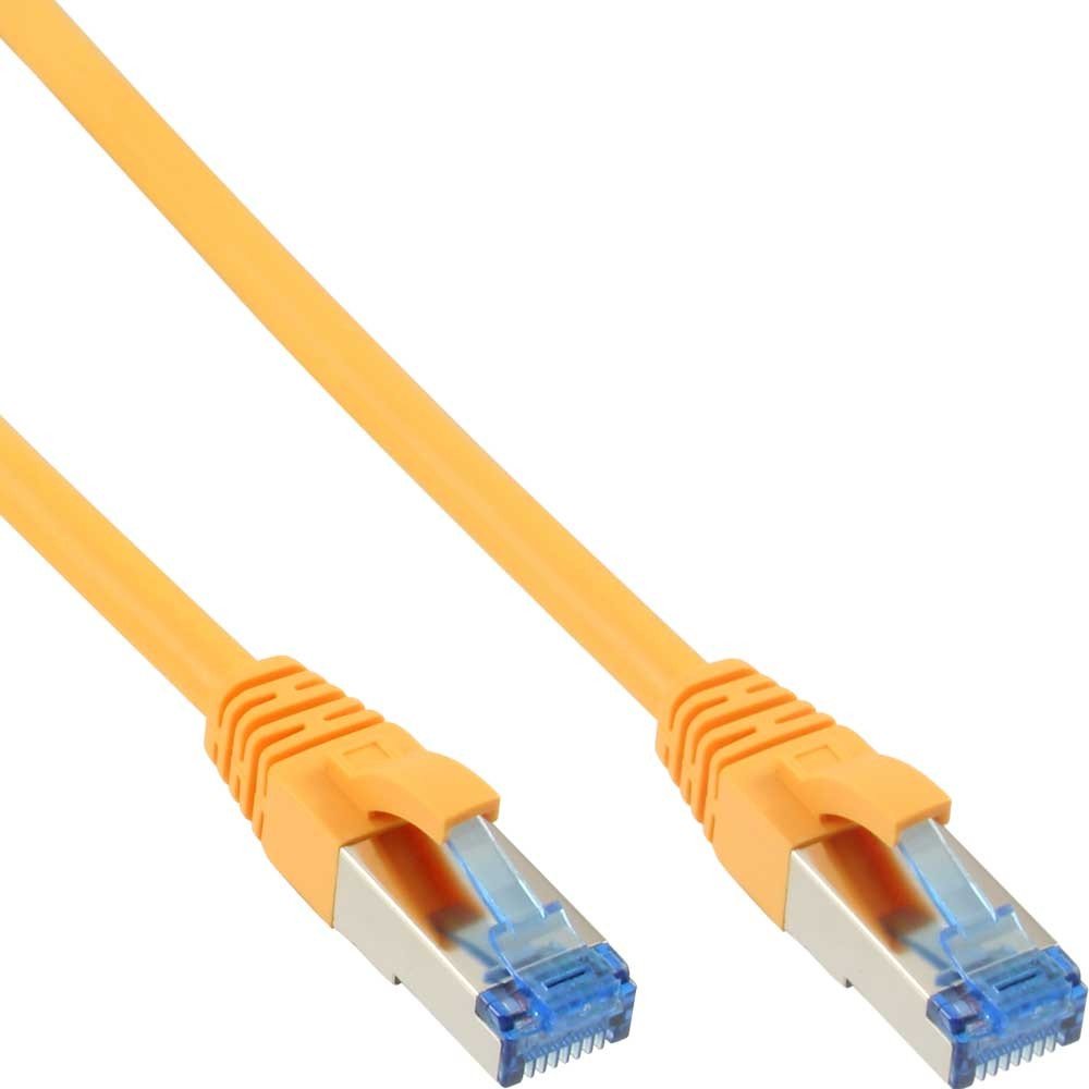 InLine 76814Y Patch Cable S/FTP (PIMF)/500 MHz/Category 6 A/1.5 m Yellow