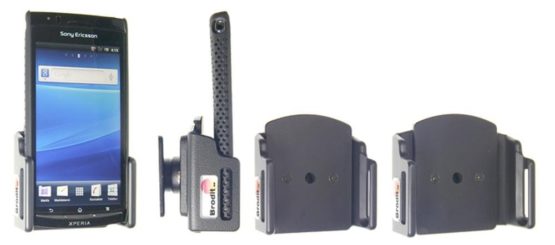 Brodit 511307 Passive Holder with Tilt Swivel for Mobile Devices, black