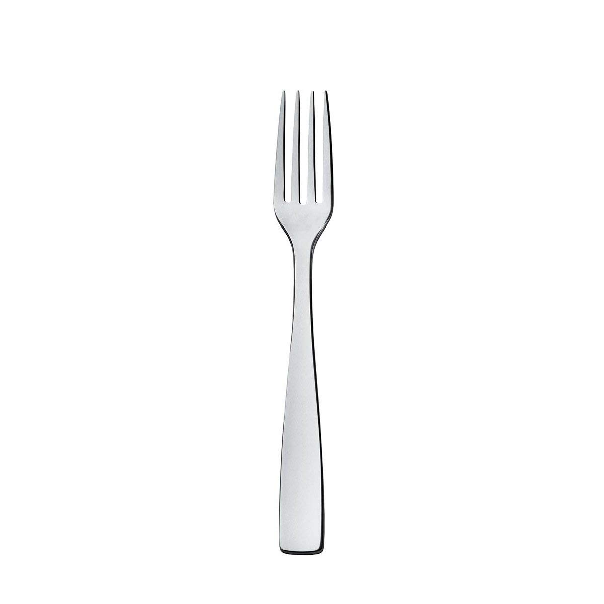 Alessi A di Knifeforkspoon Table Fork, Polished, Set of 6, (AJM22/2), Silver