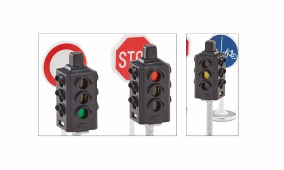 siku 5597, Traffic Light with Road Signs, Plastic, Multicolour, Versatile - Image 2