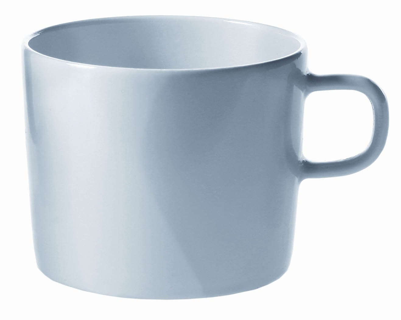 A di Alessi PlateBowlCup Tea Cup, Set of 4, (AJM28/78), White, 21cm - Image 2