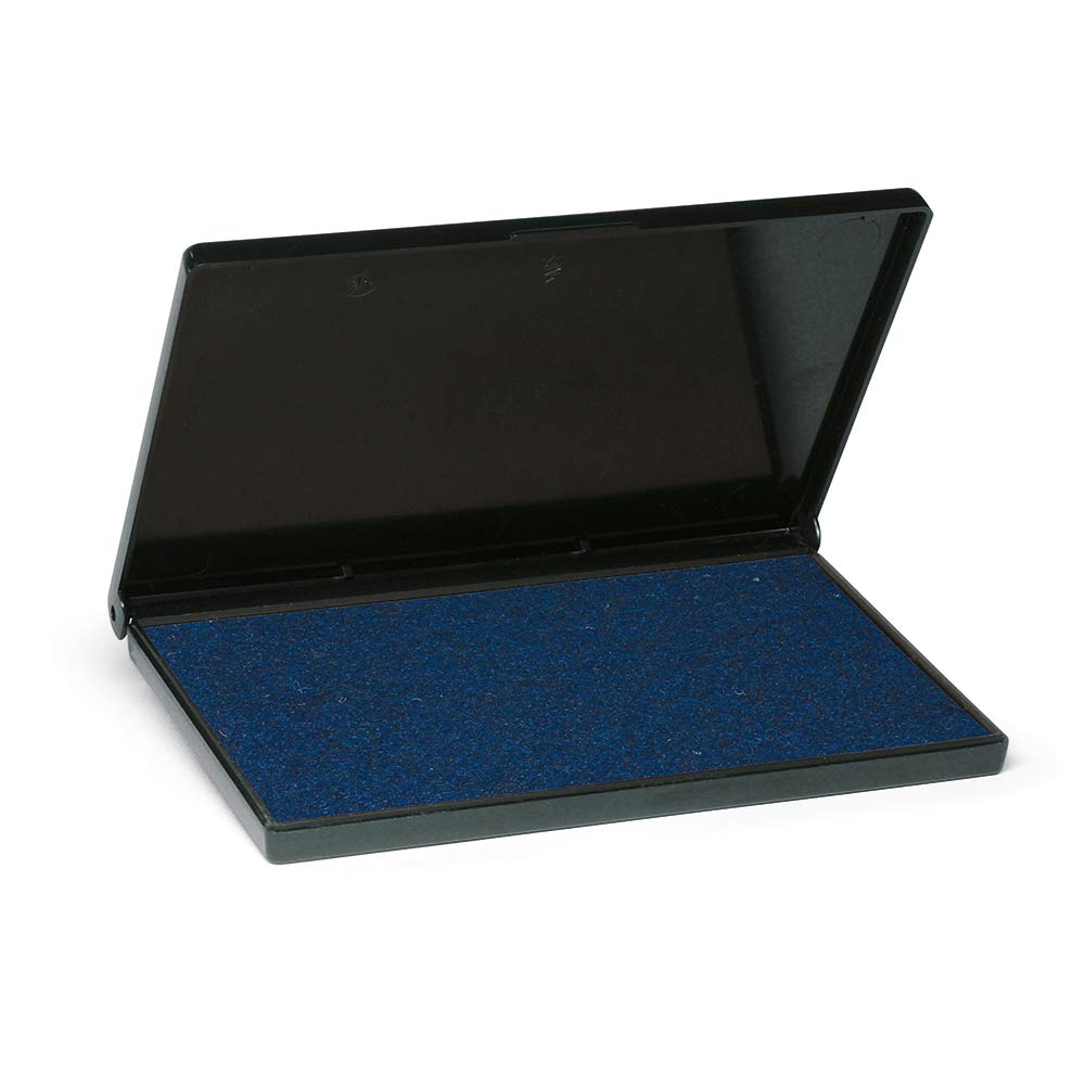 Trodat Large Ink Pad for Traditional Stamps - 158 x 90 mm (Blue), 160x90mm