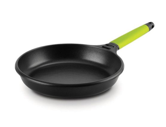 Castey Fundix 16 cm Nonstick Cast Aluminium Induction Fry Pan with Kiwi Removable Handle