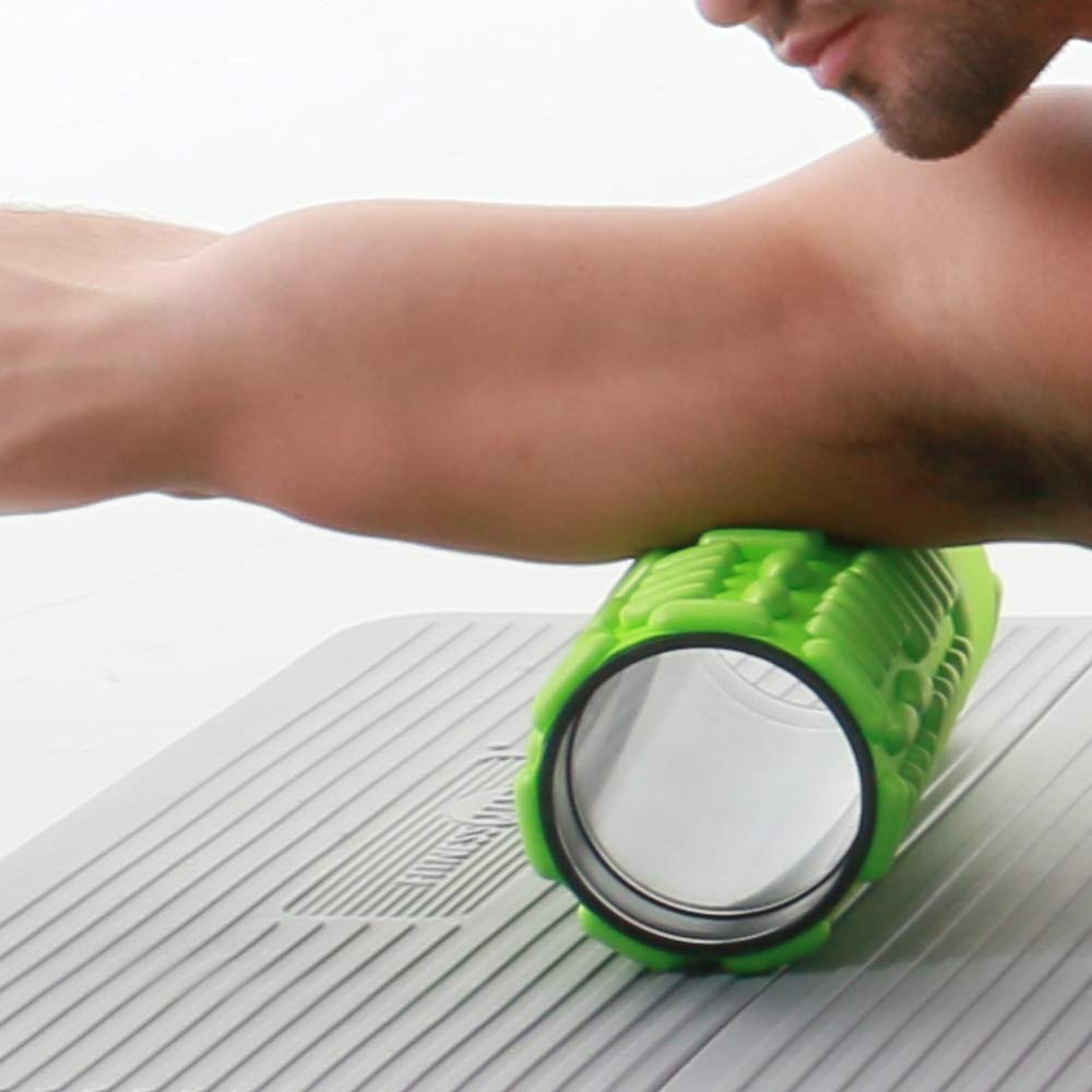 Fitness Mad Vari-Massage Foam Roller, Black / Red, 30cm - Image 4