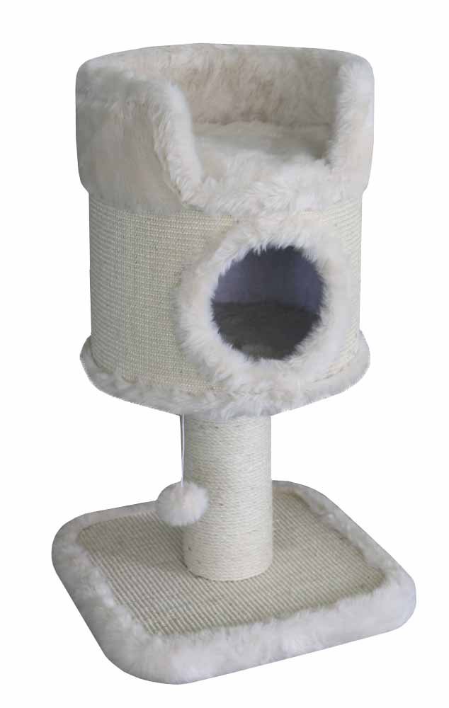 Nobby Ancona Cat Scratching Post Cream Long 80 x 45 x 107 cm Pack of 1