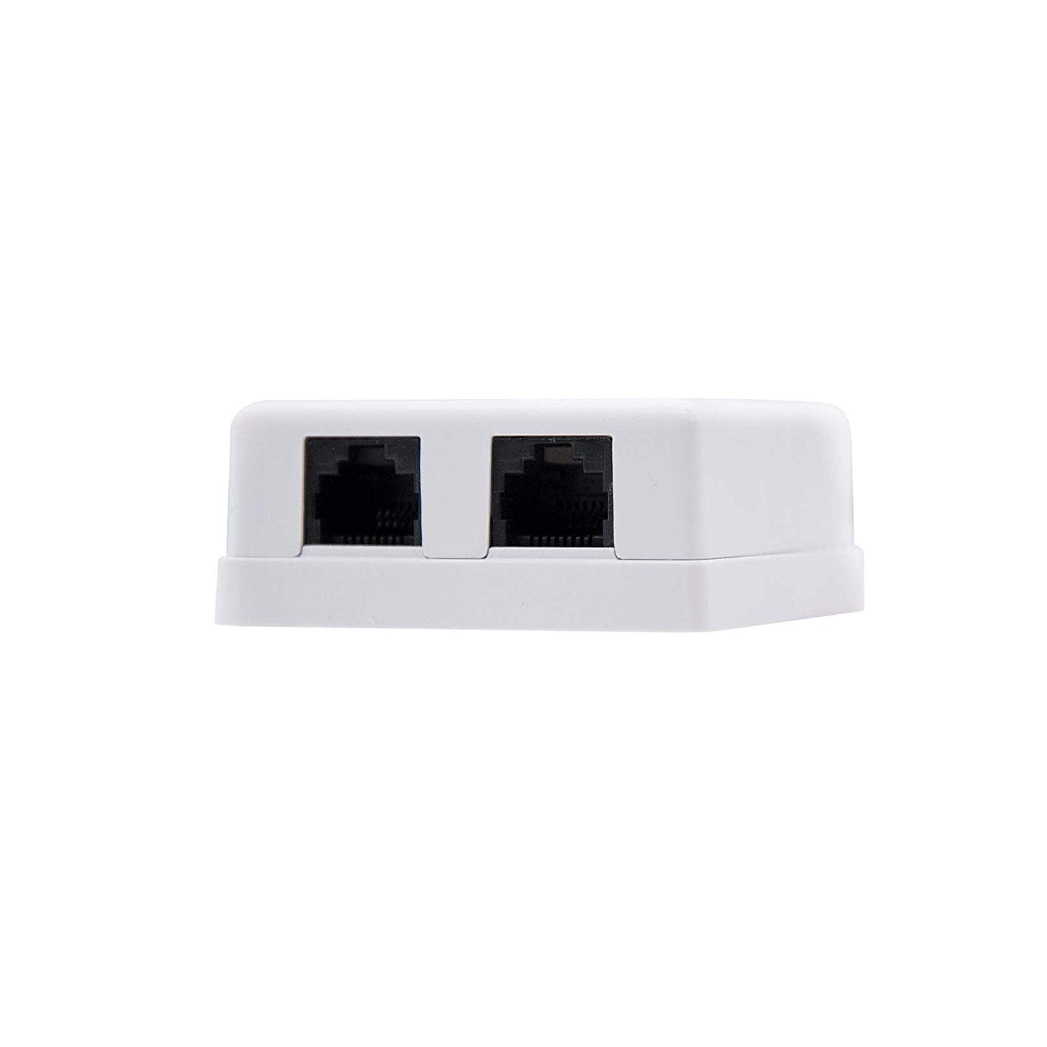 Nano RJ45 CAT. 6 UTP Cable 10.21.1502 - Roseta De Superficie, White [Pack 2