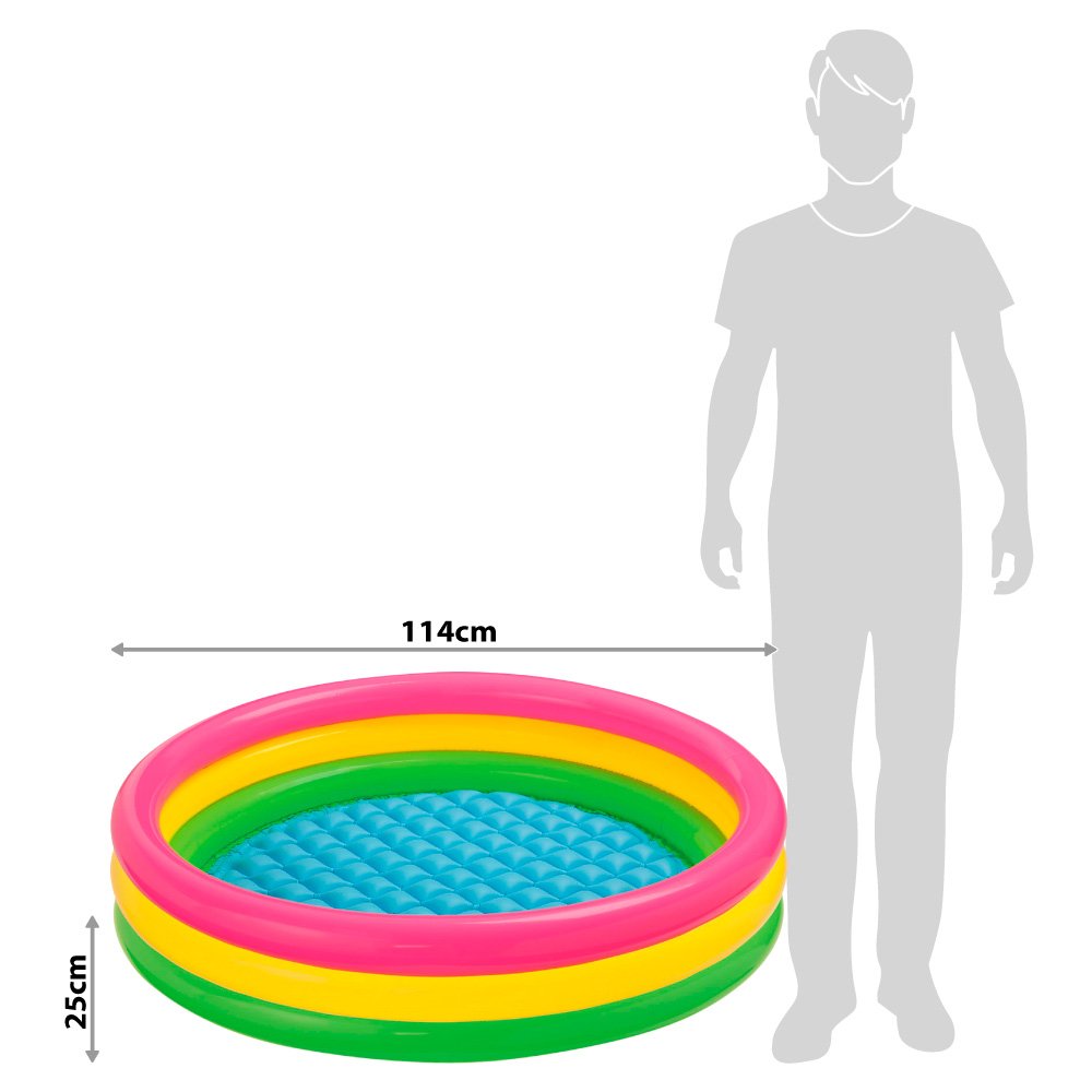 INTEX John Adams Leisure 45-inch Sunset Glow Pool, Multi-coloured, Unica - Image 4