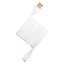 Arkas MBFL10 Micro-USB Cable - White
