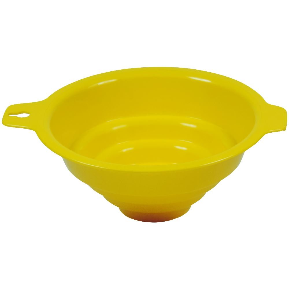 mikken Viva Haushaltswaren-Universal funnel/Funnel, Preserve Funnel With Yellow Plastic Lock