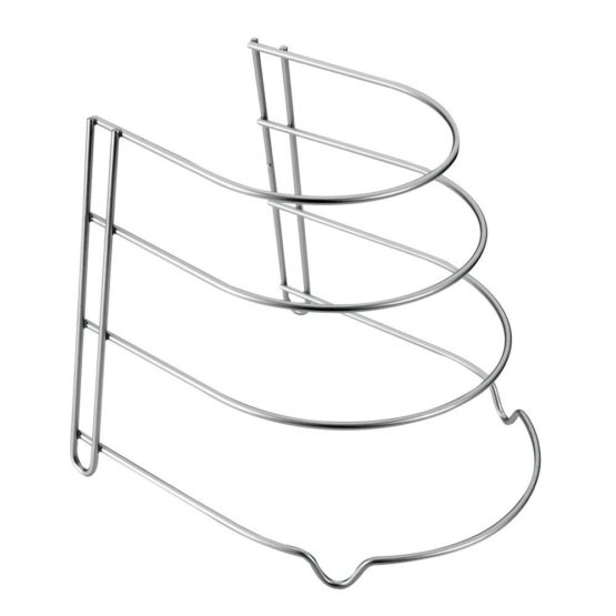 Metaltex 36200439095 Canyon Silver Metal Pan 27 cm x 17 cm x 24 cm - 4 Seater - Image 2
