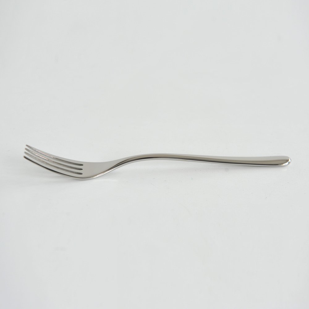 Alessi Caccia Table Fork 4 Prongs, Set of 6 (LCD01/2R4), Silver, L 19,8cm - Image 3