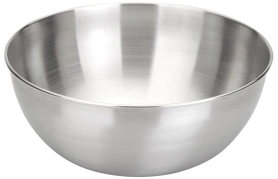 IBILI Bowl Bistrot 25 cm of Stainless Steel, Silver