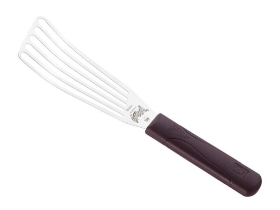 Mercer Culinary M33183 Hell's Handle 3 x 6-Inch Fish Turner/Spatula, Multi-Colour - Image 3